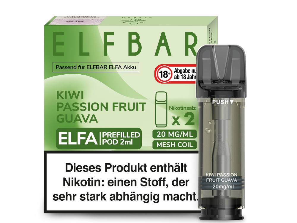 Elfbar Elfa Pod 0mg-20mg/ml (2 Stück)