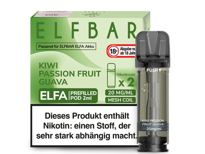 Elfbar Elfa Pod 0mg-20mg/ml (2 Stück)