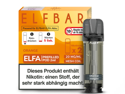 Elfbar Elfa Pod 0mg-20mg/ml (2 Stück)