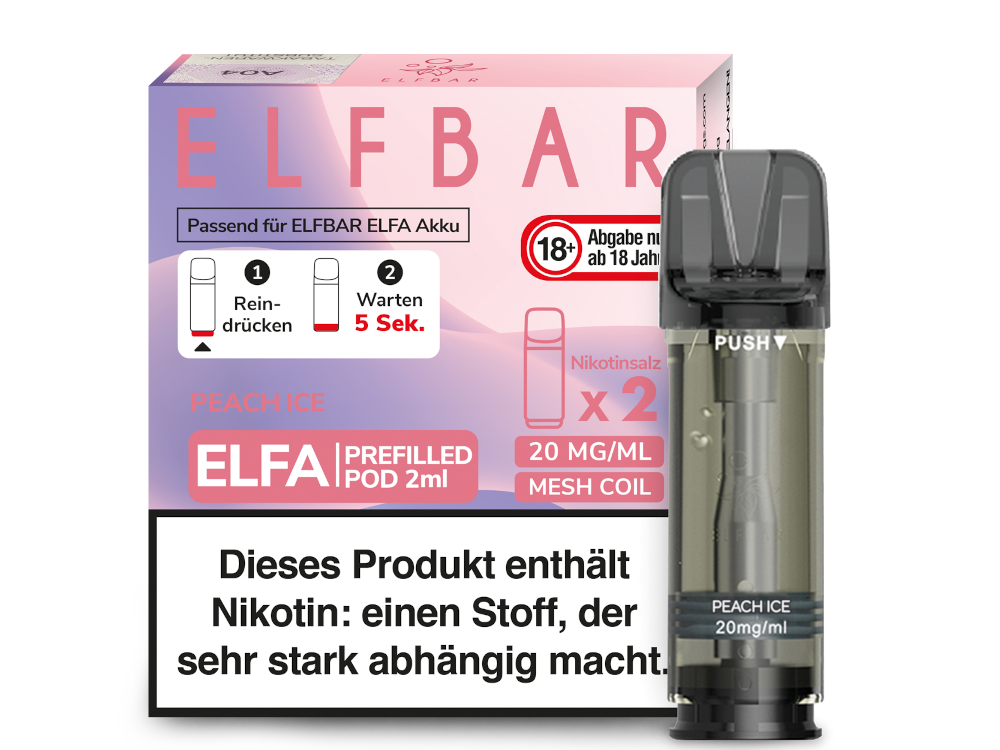 Elfbar Elfa Pod 0mg-20mg/ml (2 Stück)