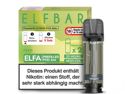 Elfbar Elfa Pod 0mg-20mg/ml (2 Stück)