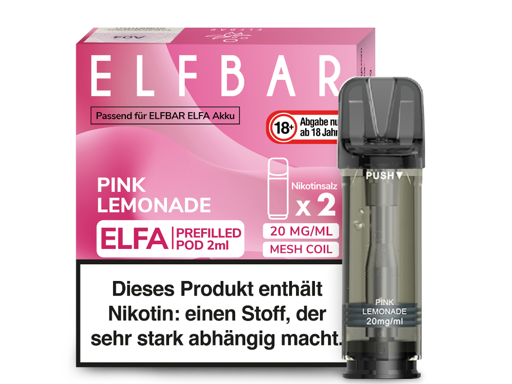 Elfbar Elfa Pod 0mg-20mg/ml (2 Stück)