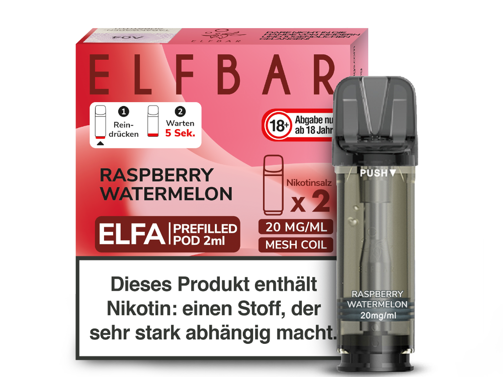 Elfbar Elfa Pod 0mg-20mg/ml (2 Stück)