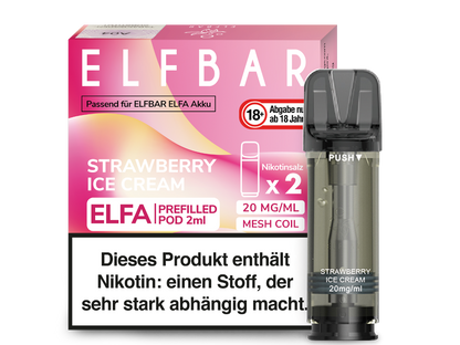 Elfbar Elfa Pod 0mg-20mg/ml (2 Stück)