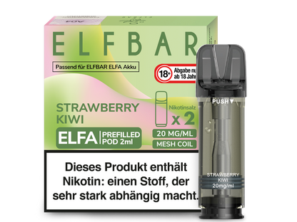 Elfbar Elfa Pod 0mg-20mg/ml (2 Stück)