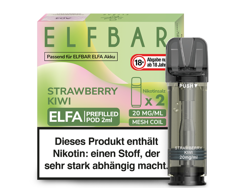 Elfbar Elfa Pod 0mg-20mg/ml (2 Stück)