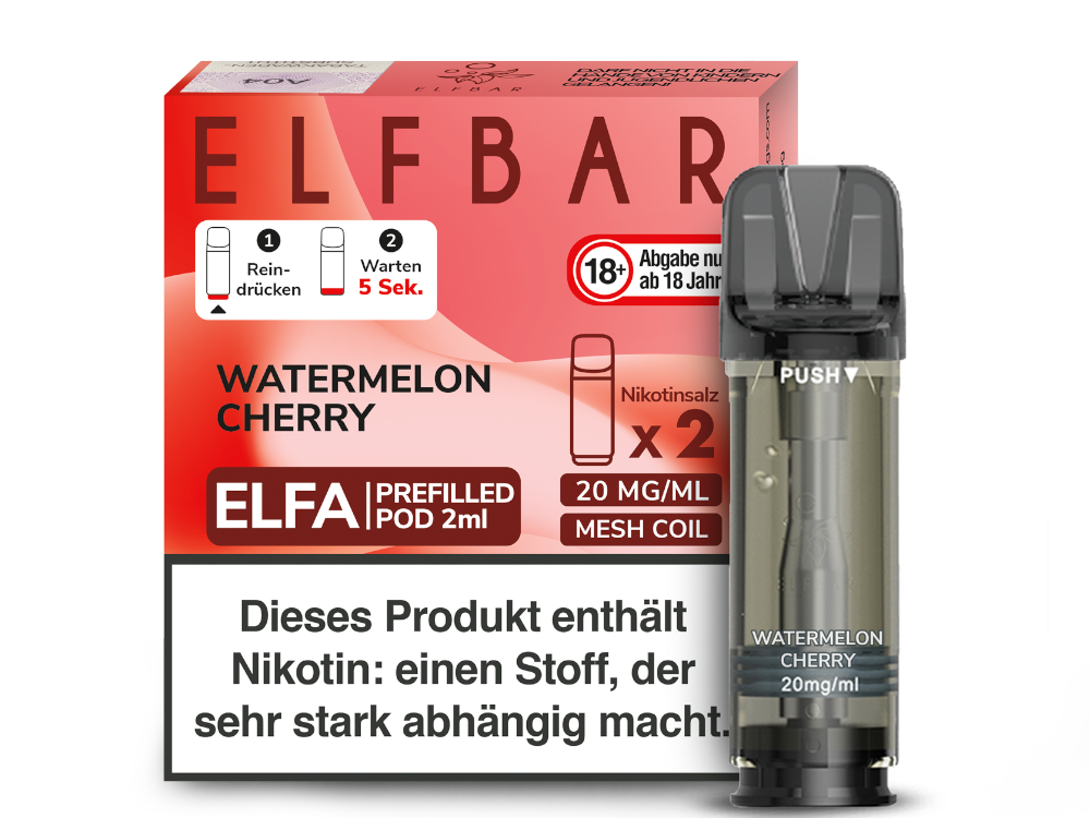 Elfbar Elfa Pod 0mg-20mg/ml (2 Stück)