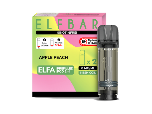 Elfbar Elfa Pod 0mg-20mg/ml (2 Stück)