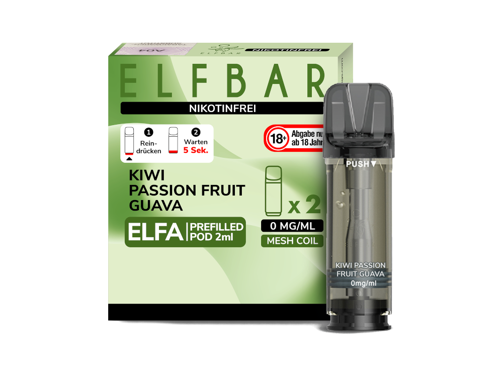 Elfbar Elfa Pod 0mg-20mg/ml (2 Stück)