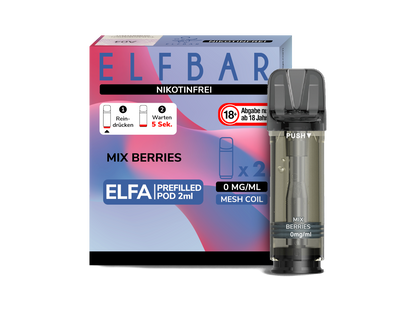 Elfbar Elfa Pod 0mg-20mg/ml (2 Stück)