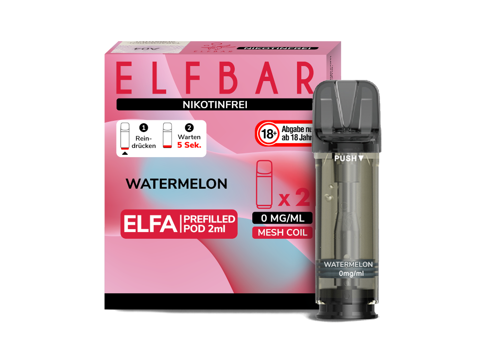 Elfbar Elfa Pod 0mg-20mg/ml (2 Stück)