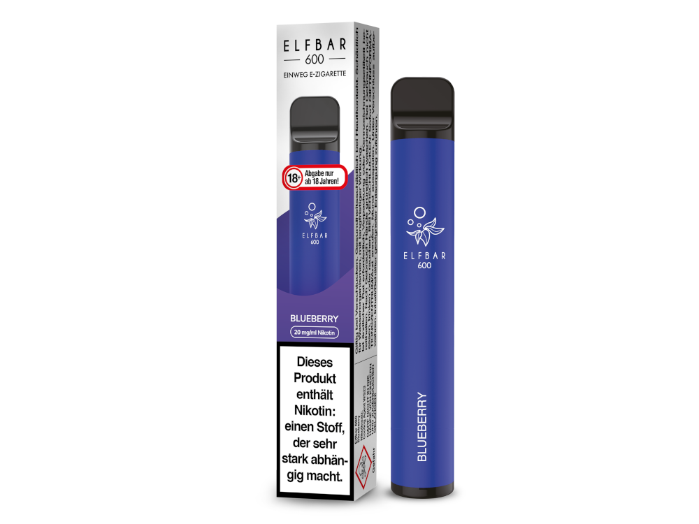 Elfbar 600 Einweg E-Zigarette 20mg/ml