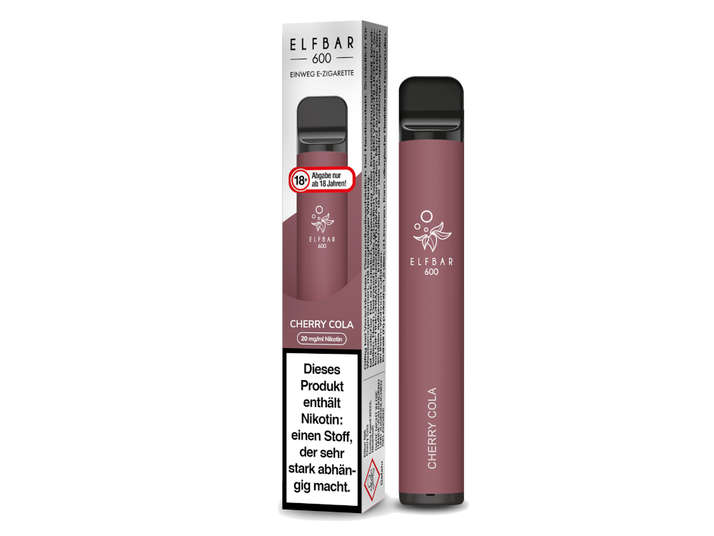 Elfbar 600 Einweg E-Zigarette 20mg/ml