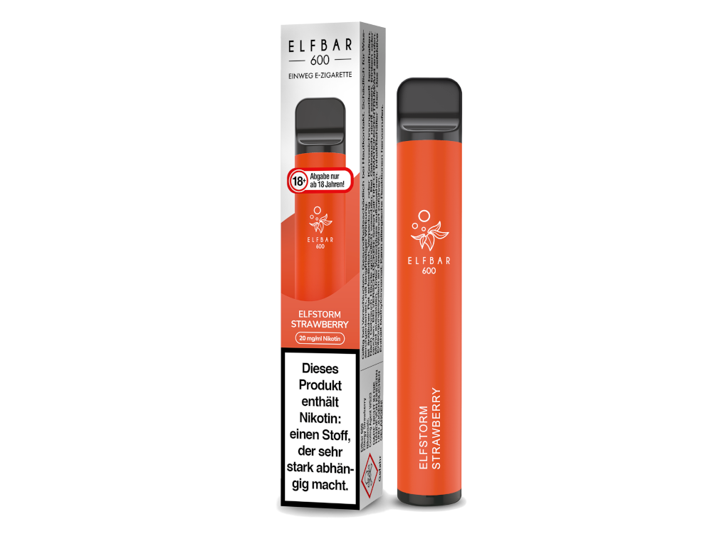 Elfbar 600 Einweg E-Zigarette 20mg/ml