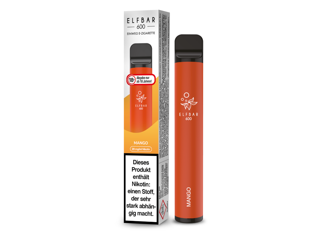 Elfbar 600 Einweg E-Zigarette 20mg/ml