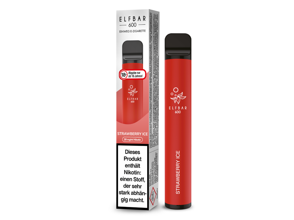 Elfbar 600 Einweg E-Zigarette 20mg/ml