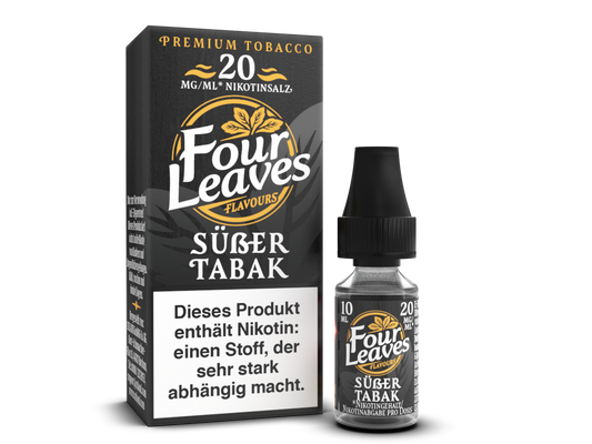 Four Leaves - Nikotinsalz Liquid - Süßer Tabak