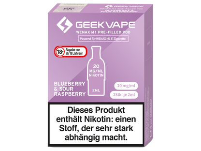 GeekVape - Wenax M1 Pod (2 Stück pro Packung)