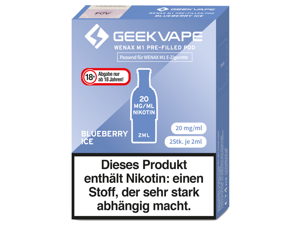 GeekVape - Wenax M1 Pod (2 Stück pro Packung)