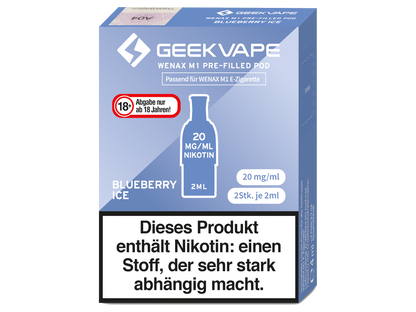 GeekVape - Wenax M1 Pod (2 Stück pro Packung)