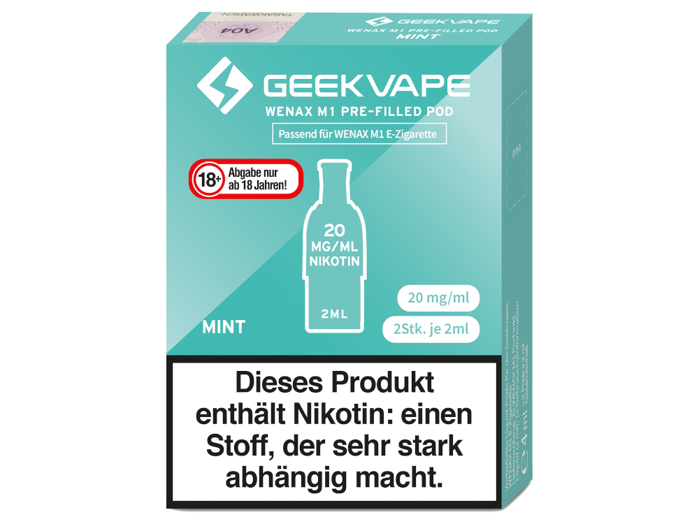 GeekVape - Wenax M1 Pod (2 Stück pro Packung)