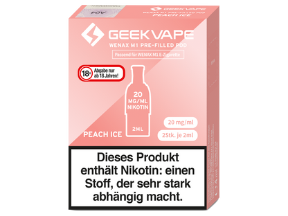 GeekVape - Wenax M1 Pod (2 Stück pro Packung)