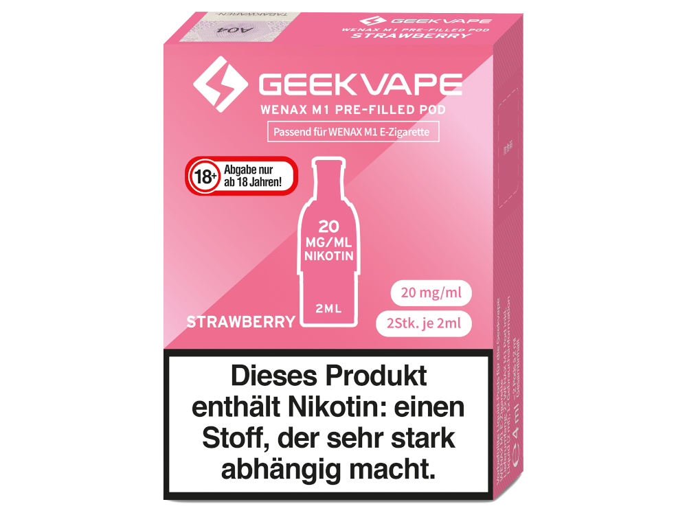 GeekVape - Wenax M1 Pod (2 Stück pro Packung)