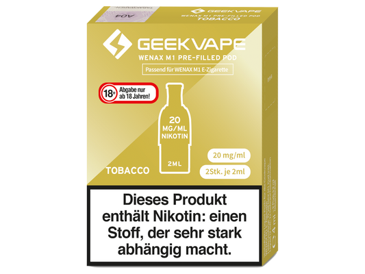 GeekVape - Wenax M1 Pod (2 Stück pro Packung)