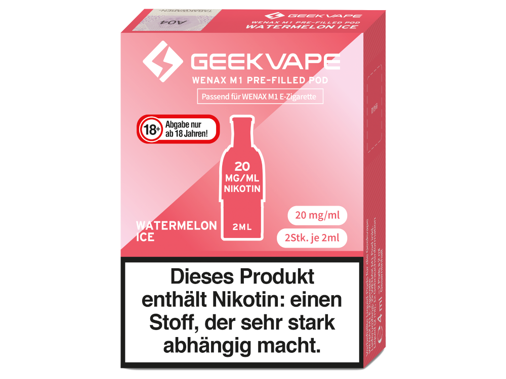 GeekVape - Wenax M1 Pod (2 Stück pro Packung)