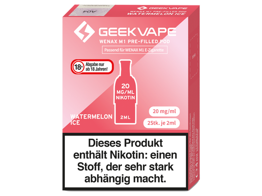 GeekVape - Wenax M1 Pod (2 Stück pro Packung)