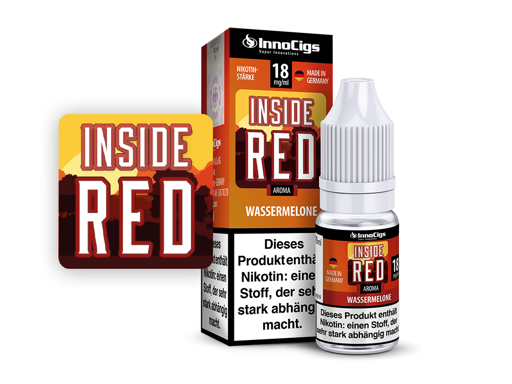 Inside Red Wassermelone - InnoCigs Liquid für E-Zigaretten