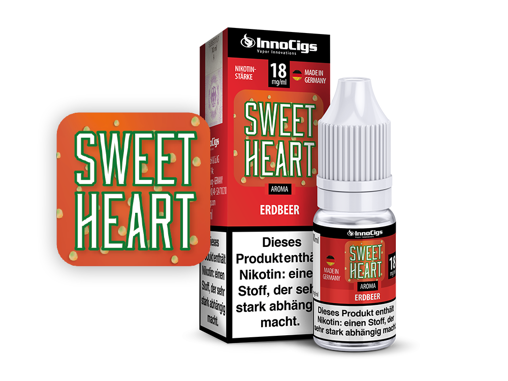 InnoCigs - Sweetheart Erdbeer - Liquid für E-Zigaretten