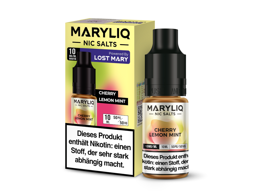 MARYLIQ - Nikotinsalz Liquid - Cherry Lemon Mint