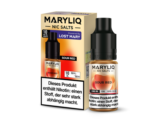 MARYLIQ - Nikotinsalz Liquid - Sour Red