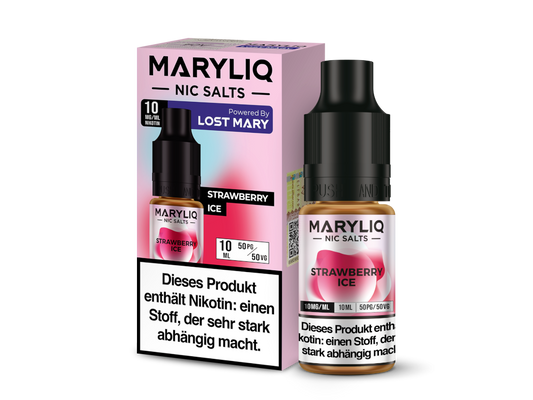 MARYLIQ - Nikotinsalz Liquid - Strawberry Ice