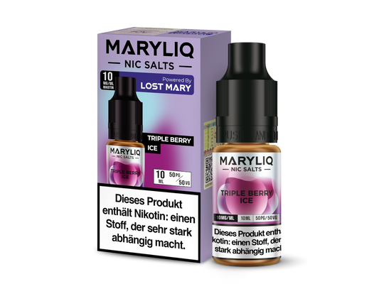 MARYLIQ - Nikotinsalz Liquid - Triple Berry Ice