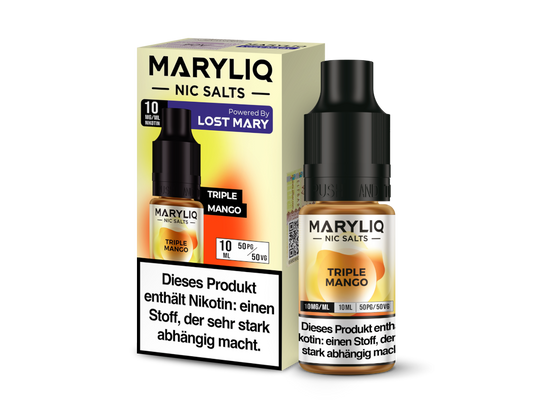 MARYLIQ - Nikotinsalz Liquid - Triple Mango