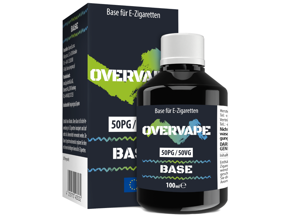 Overvape - 100 ml Basis 0 mg/ml