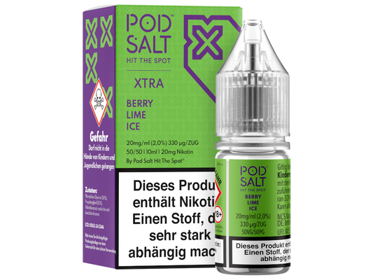 Pod Salt X - Nikotinsalz Liquid  - Berry Lime Ice