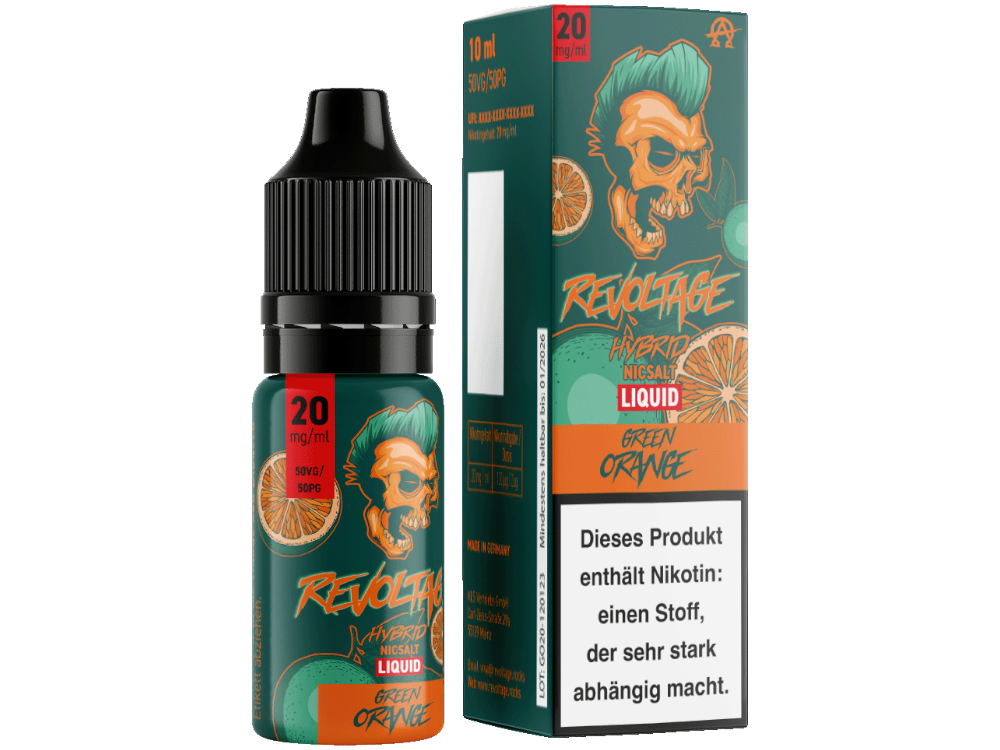 Revoltage - Hybrid Nikotinsalz Liquid - 10mg/ml - 20mg/ml