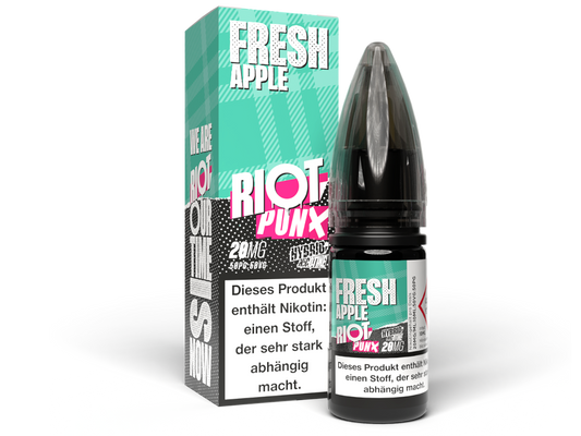 Riot Squad - PUNX - Hybrid Nikotinsalz Liquid - Fresh Apple