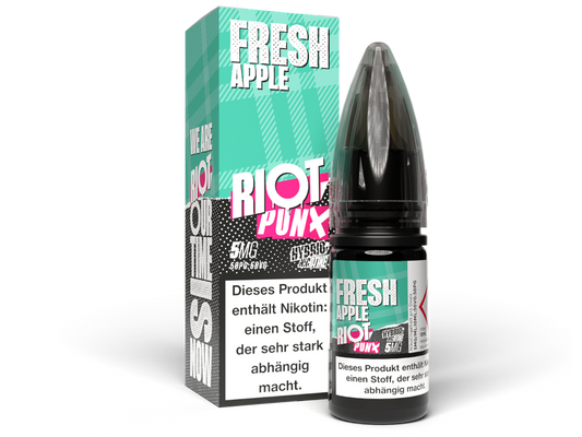 Riot Squad - PUNX - Hybrid Nikotinsalz Liquid - Fresh Apple