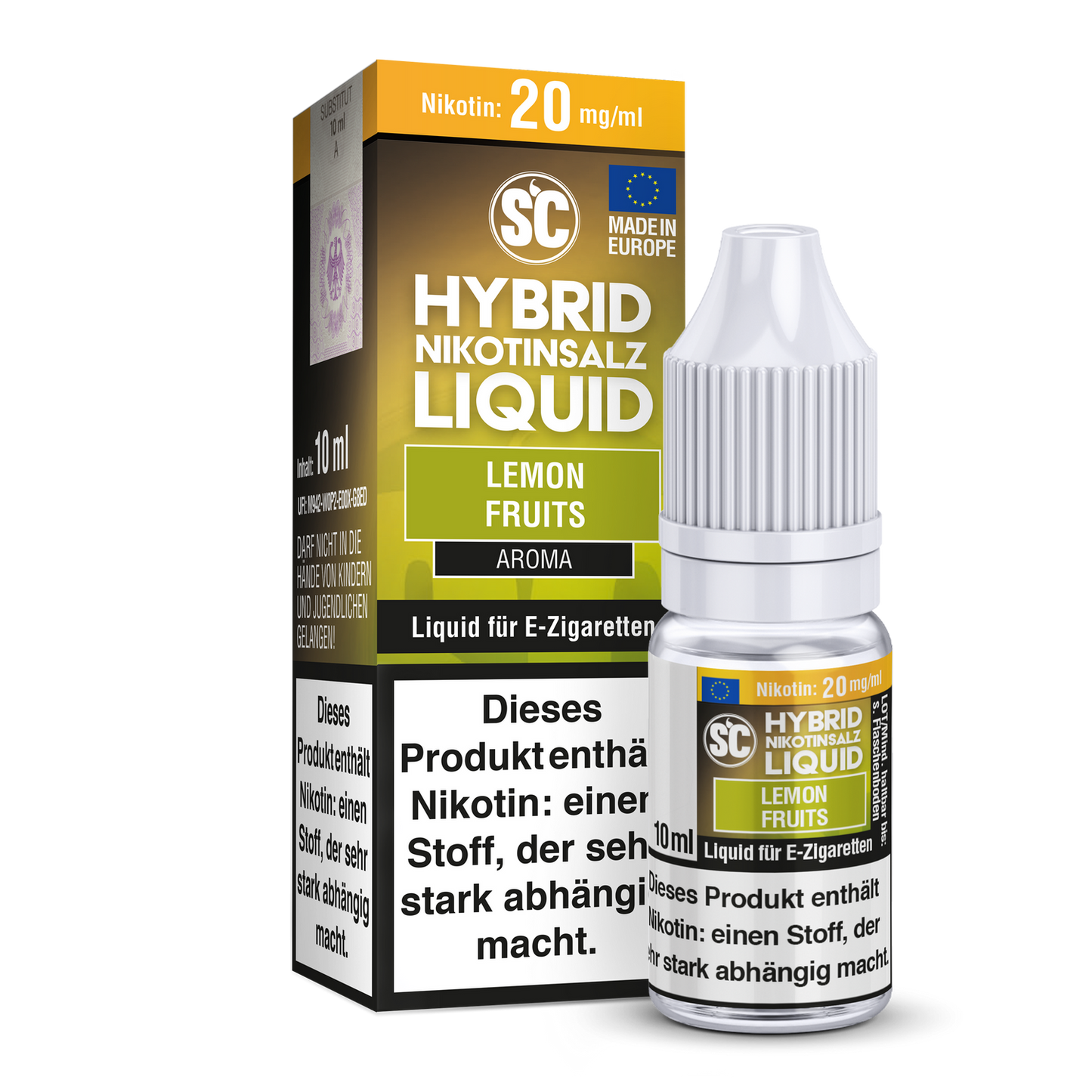 SC - Lemon Fruits -  Hybrid Nikotinsalz Liquid