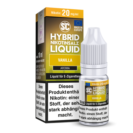 SC - Vanilla -  Hybrid Nikotinsalz Liquid