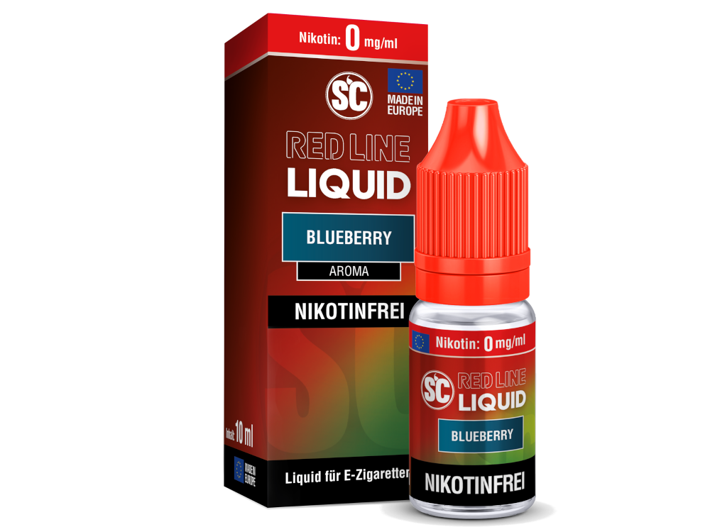 SC - Red Line - Blueberry - Nikotinsalz Liquid