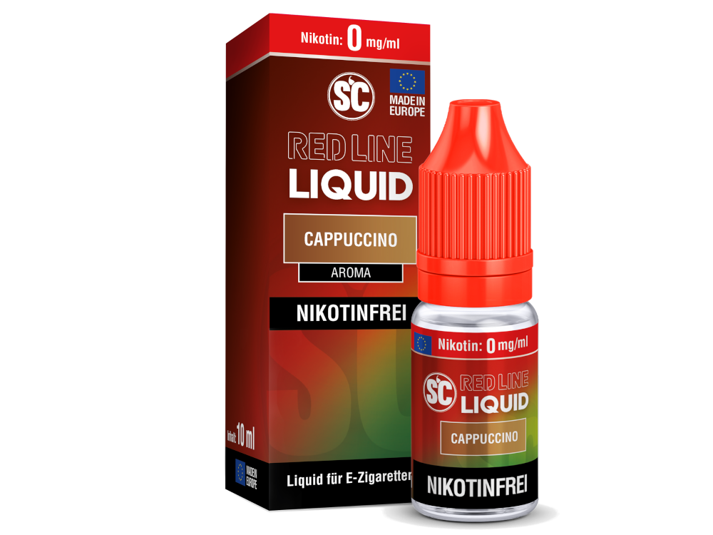 SC - Red Line - Cappuccino - Nikotinsalz Liquid