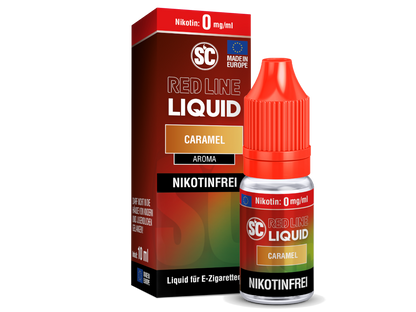 SC - Red Line - Caramel - Nikotinsalz Liquid