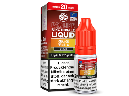 SC - Red Line - Orange Vanilla - Nikotinsalz Liquid