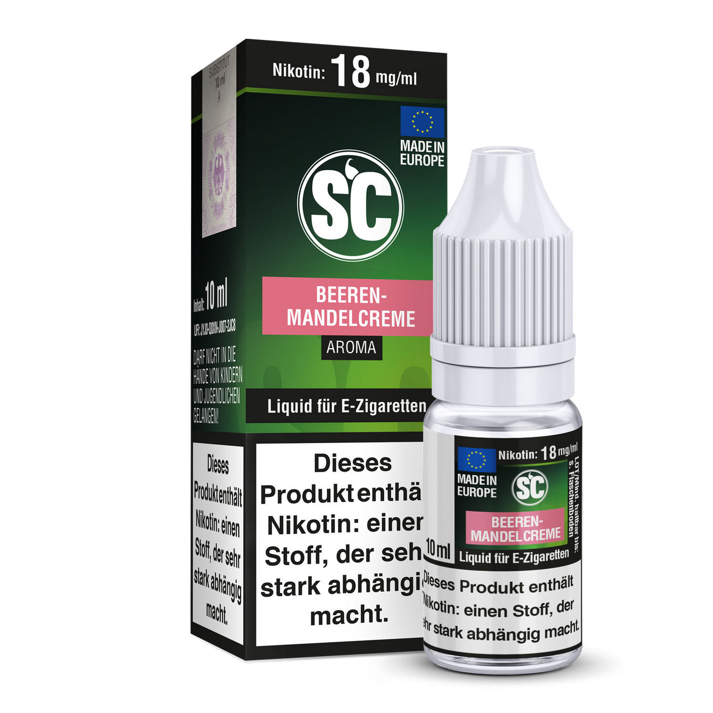 Beeren-Mandelcreme - E-Zigaretten Liquid von SC