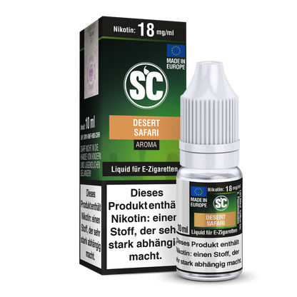Desert Safari Tabak E-Zigaretten Liquid von SC